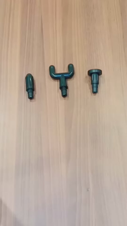 PISTOLA MASAJEADORA + Auriculares