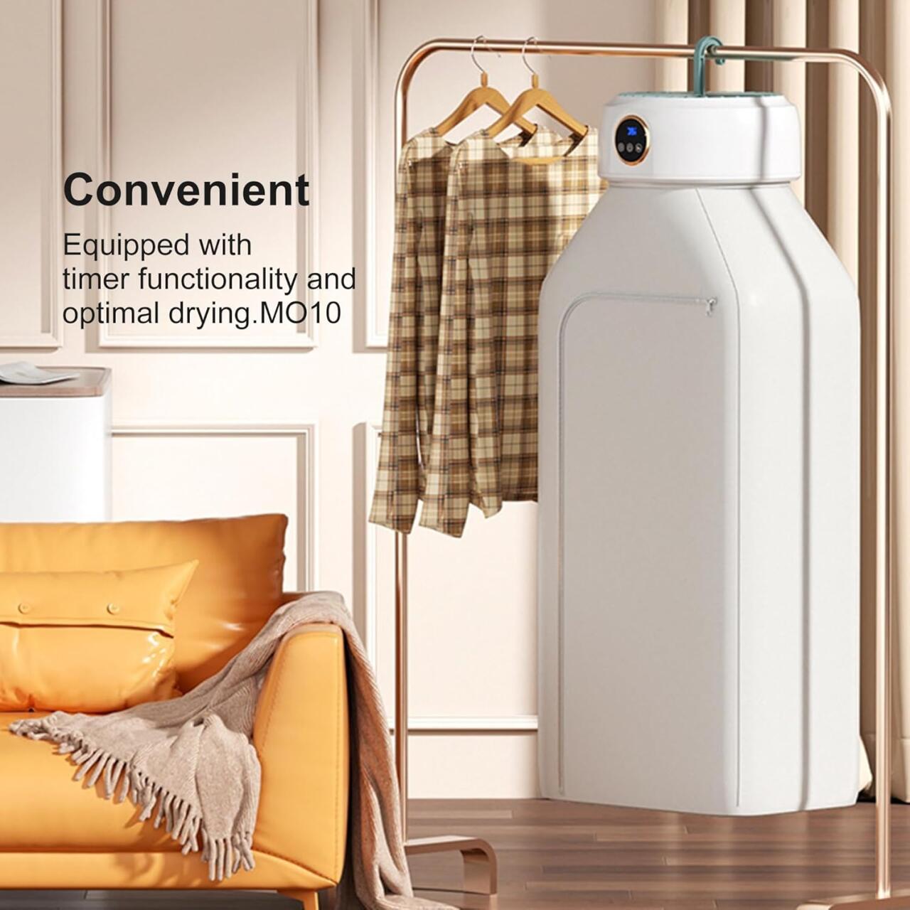 Secador Eléctrico Portátil + Secador Automático de Zapatos