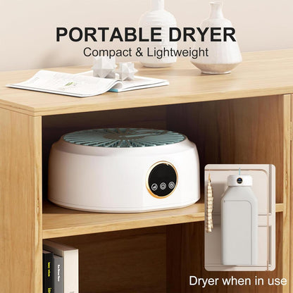 Secador Eléctrico Portátil + Secador Automático de Zapatos