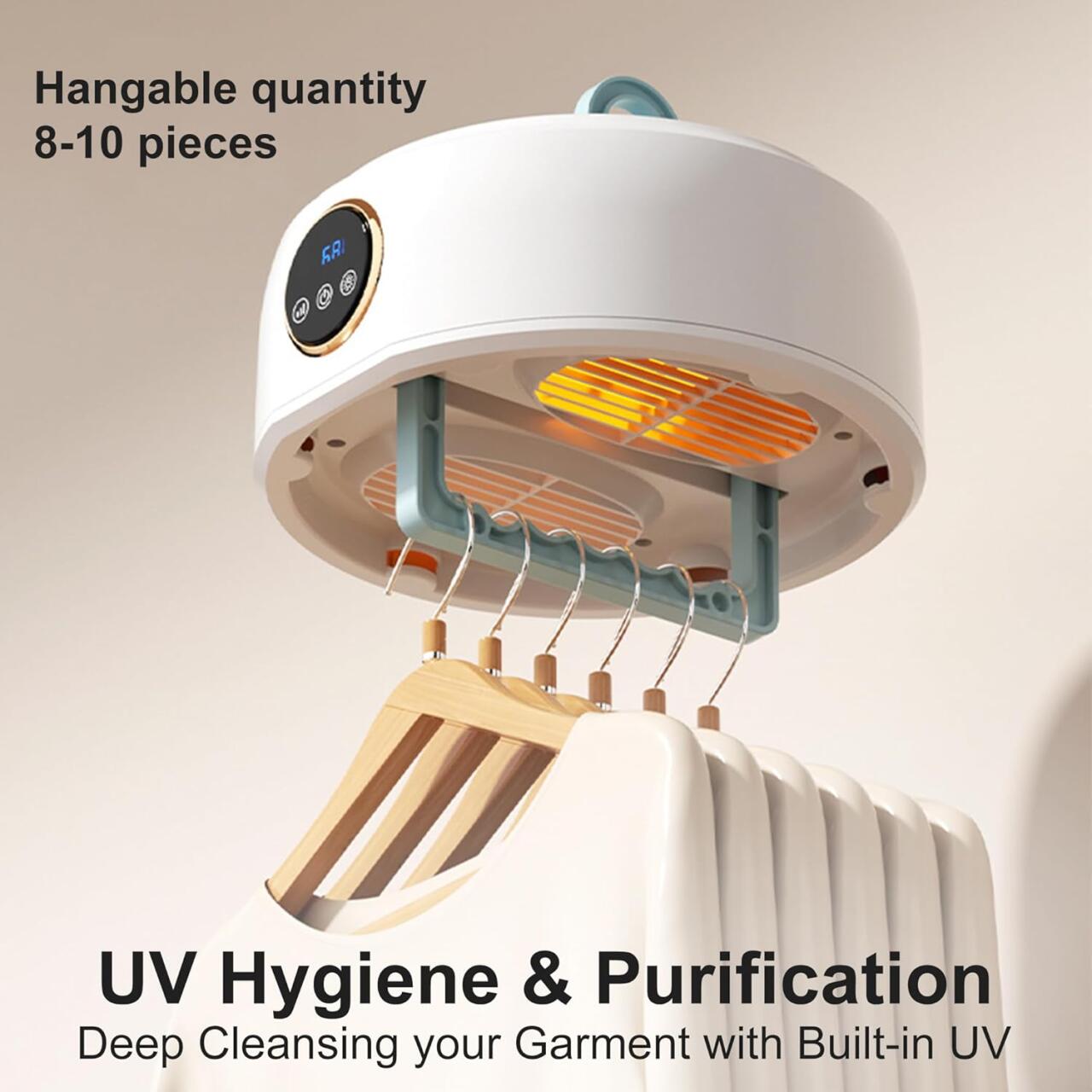 Secador Eléctrico Portátil + Secador Automático de Zapatos